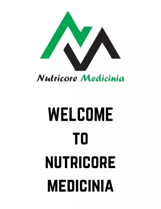 Nutricore Medicinia | Trusted Third-Party Manufacturing Services