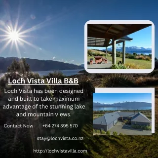 Bed and breakfast Te Anau Loch Vista Villa B&B