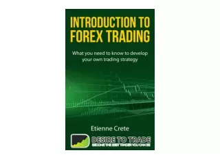 Download PDF Forex Trading Introduction Developing Your Strategy To Start Right