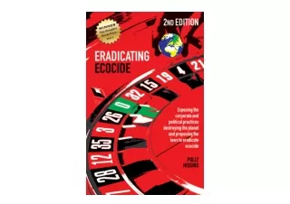 Download Eradicating Ecocide 2nd edition Laws and Governance to Stop the Destruc