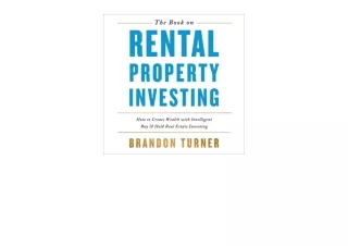 Kindle online PDF The Book on Rental Property Investing How to Create Wealth and