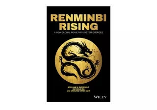 Kindle online PDF Renminbi Rising A New Global Monetary System Emerges unlimited