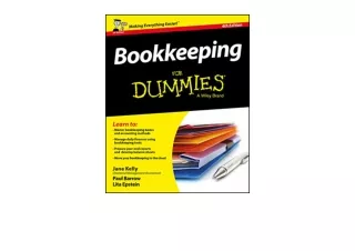 Ebook download Bookkeeping For Dummies unlimited