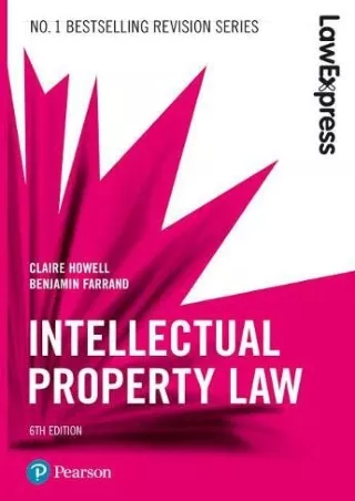 DOWNLOAD [PDF] Law Express Intellectual Property download