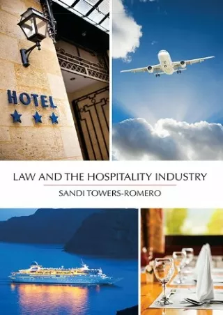 PDF Law and the Hospitality Industry ebooks