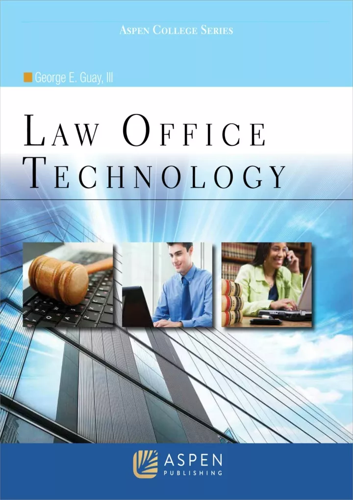 law office technology aspen college series