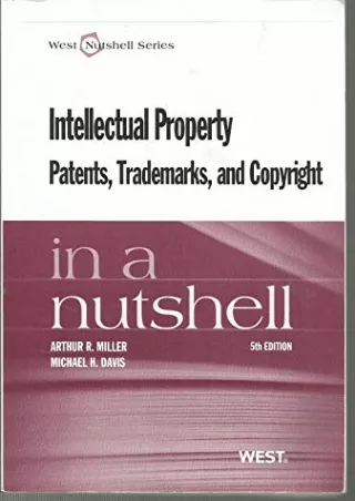EPUB DOWNLOAD Intellectual Property, Patents,Trademarks, and Copyright in a