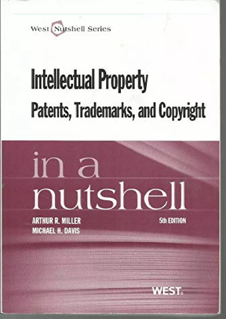 intellectual property patents trademarks