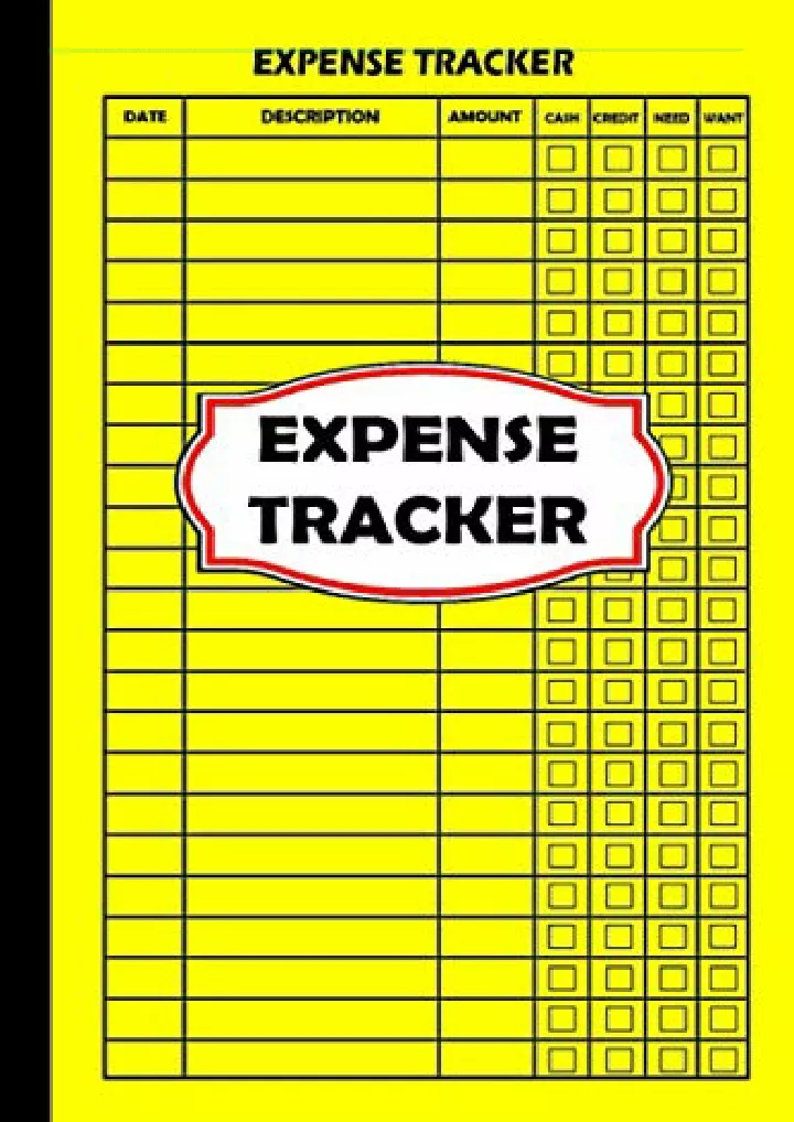 expense tracker keep track daily expense tracker