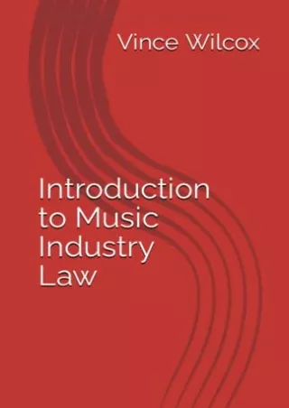 [PDF] DOWNLOAD EBOOK Introduction to Music Industry Law bestseller