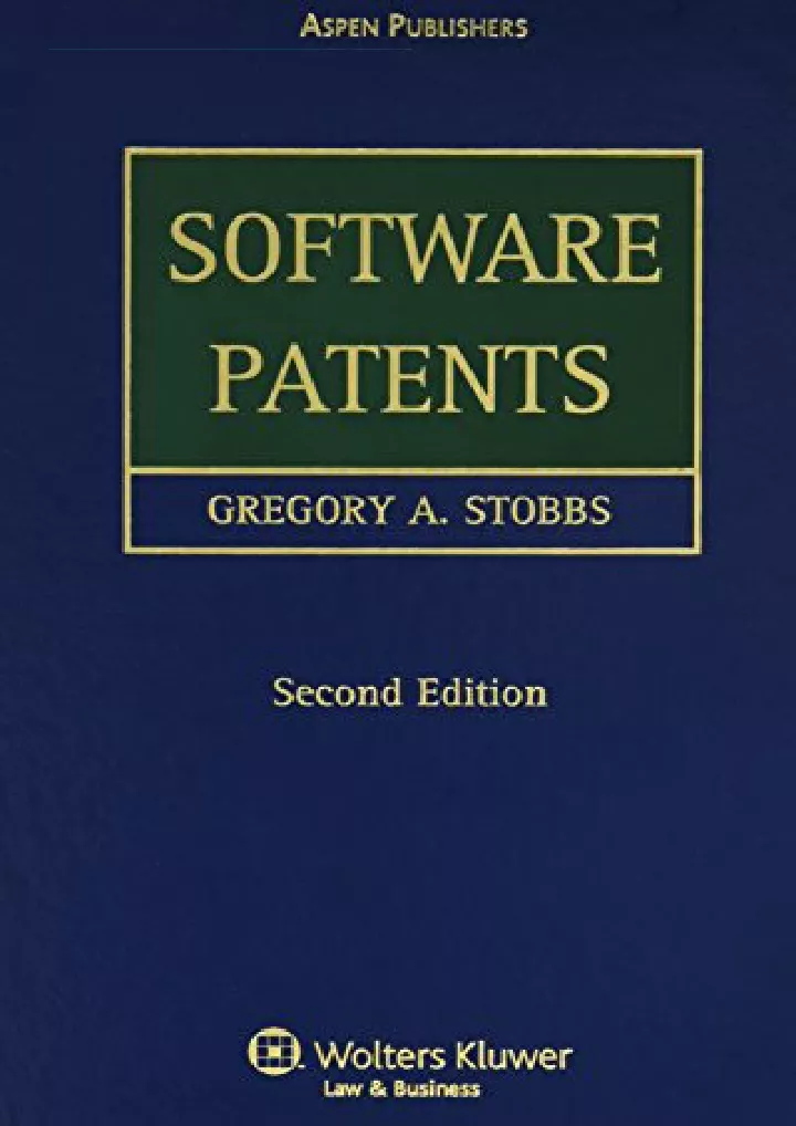 software patents download pdf read software