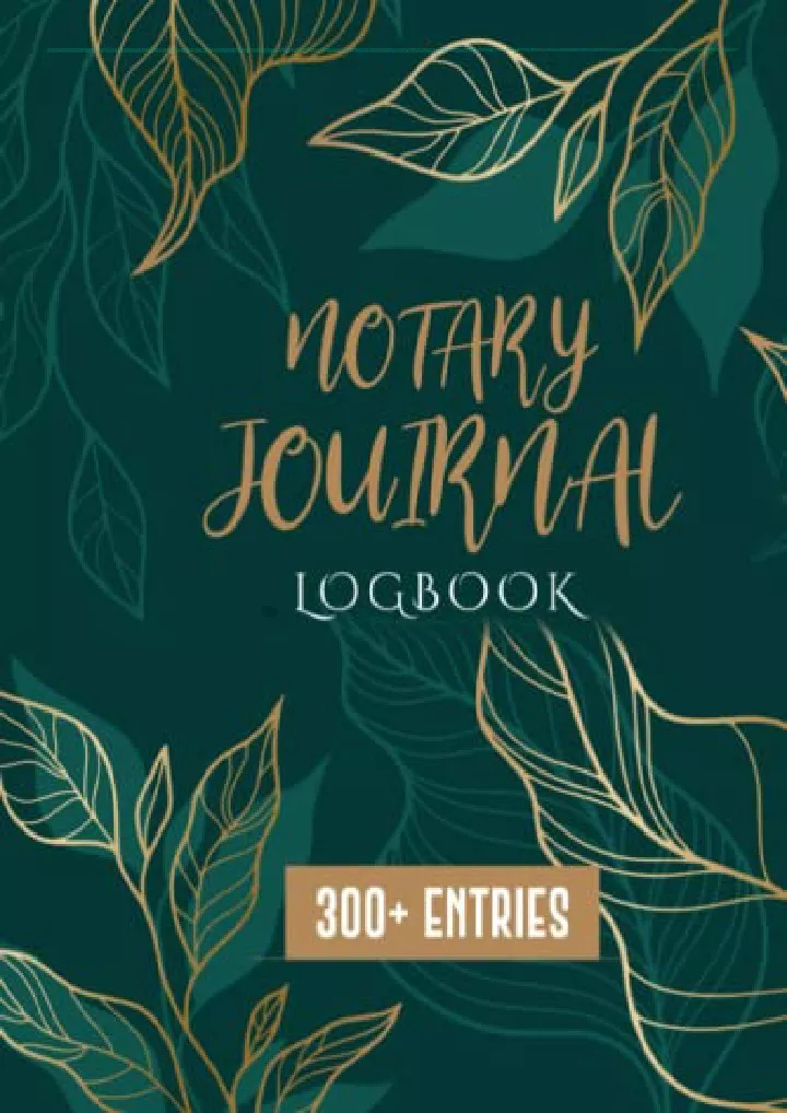 notary journal logbook official notary journal