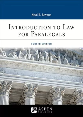 READ [PDF] Introduction to Law for Paralegals: Deposition File, Faculty Mat