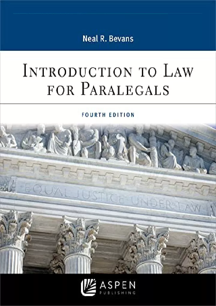 introduction to law for paralegals deposition