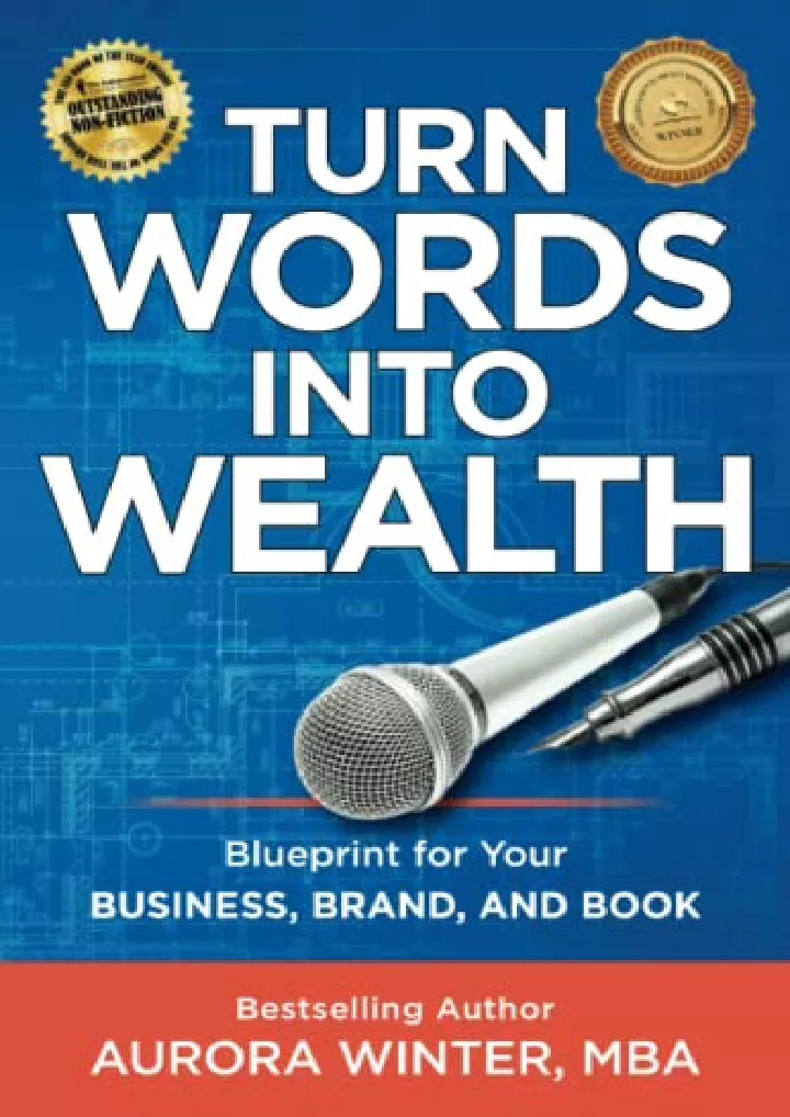 turn words into wealth blueprint for your