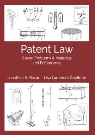PDF Patent Law: Cases, Problems, and Materials 2nd Edition 2022 download