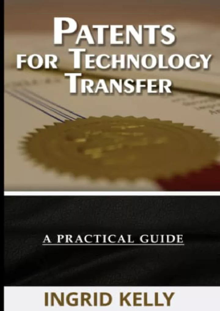 patents for technology transfer download pdf read