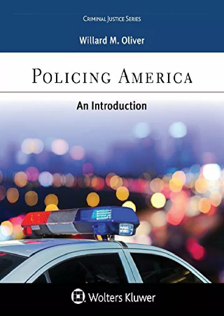 policing america an introduction aspen college