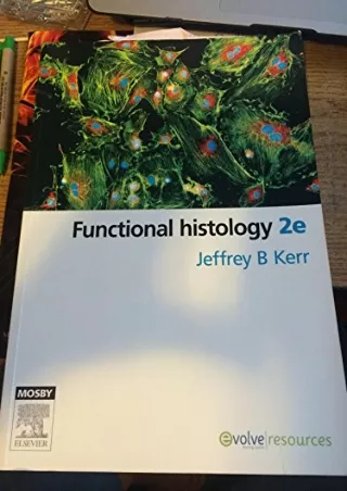 Download Book [PDF] Functional Histology