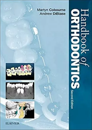 [PDF] DOWNLOAD Handbook of Orthodontics