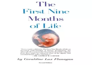 (PDF) The First Nine Months of Life Free