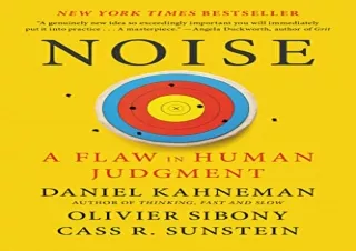 Download Noise: A Flaw in Human Judgment Kindle