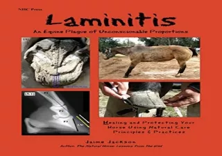 (PDF) Laminitis: An Equine Plague of Unconscionable Proportions: Healing and Pro