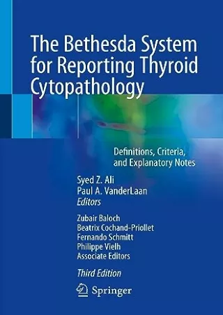 Download Book [PDF] The Bethesda System for Reporting Thyroid Cytopathology: Definitions,