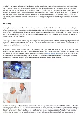 in today s ever evolving healthcare landscape
