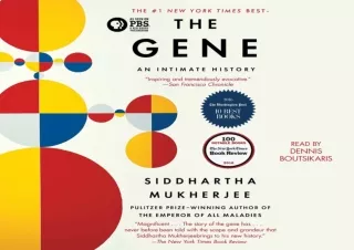 PDF The Gene: An Intimate History Full
