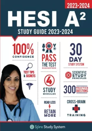 $PDF$/READ/DOWNLOAD HESI A2 Study Guide: Spire Study System & HESI A2 Test Prep Guide with HESI A2