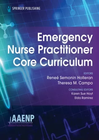 PDF_ Emergency Nurse Practitioner Core Curriculum