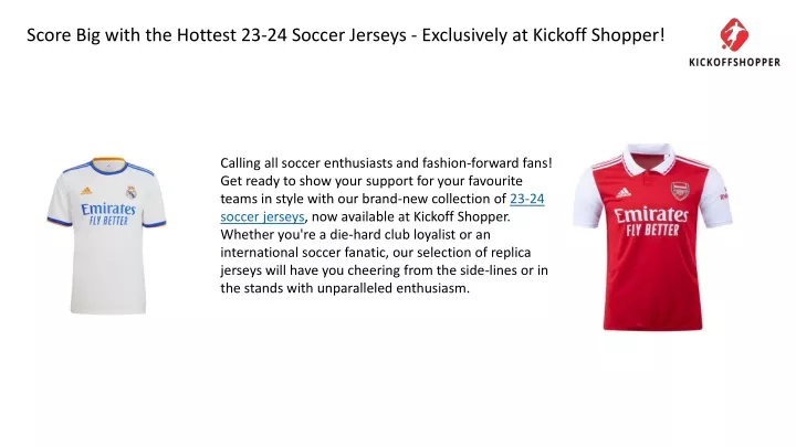 score big with the hottest 23 24 soccer jerseys