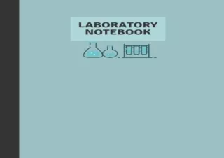 (PDF) Laboratory Notebook: Simple lab notebook for the sciences. Grid paper. Siz