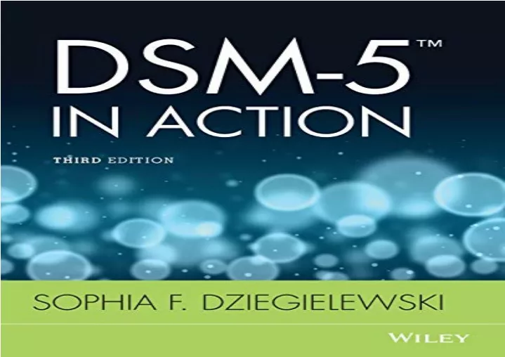 PPT - (PDF) DSM-5 in Action Kindle PowerPoint Presentation, free download -  ID:12502136