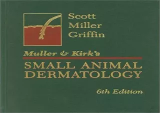 [PDF] Muller and Kirk's Small Animal Dermatology Free