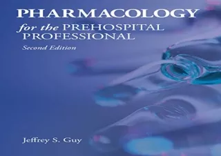 (PDF) Pharmacology for the Prehospital Professional Ipad