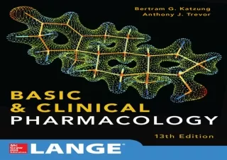 [PDF] Basic & Clinical Pharmacology, Thirteenth Edition, SMARTBOOK™ (Basic and C