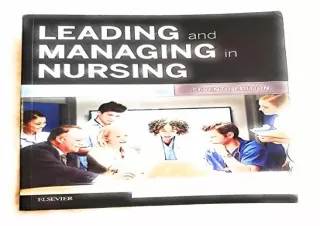 (PDF) Leading and Managing in Nursing Free