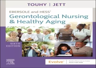 PDF Ebersole and Hess' Gerontological Nursing & Healthy Aging - E-Book Full