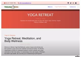 Yoga Meditation and Body Moksha Yoga Shala