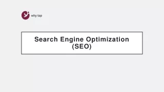 Search Engine Optimization (SEO)