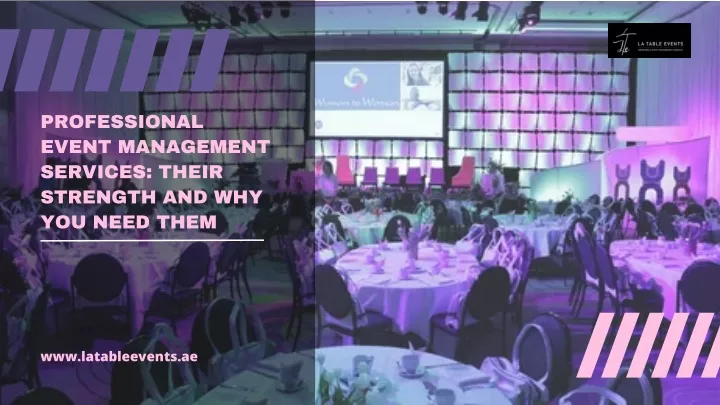 professional event management services their