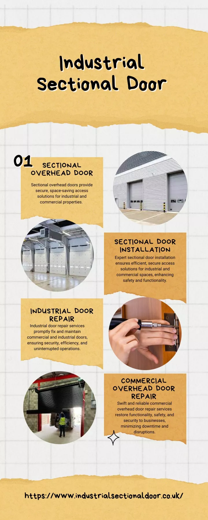 industrial industrial sectional door sectional