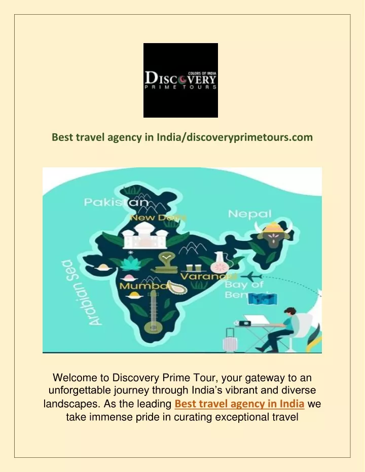 best travel agency in india discoveryprimetours