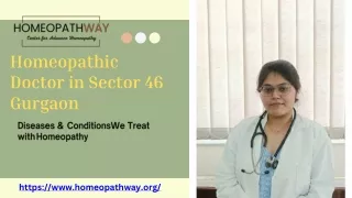 Homeopathway PPTBest Homeopathic Clinic in Gurgaon - Homeopathway