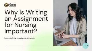 Why Is Writing an Assignment for Nursing Important