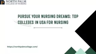 top nursing colleges in United States.ppt