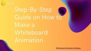 Whiteboard Animation Software