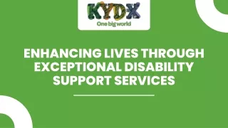 Enhancing Lives Through Exceptional Disability Support Services